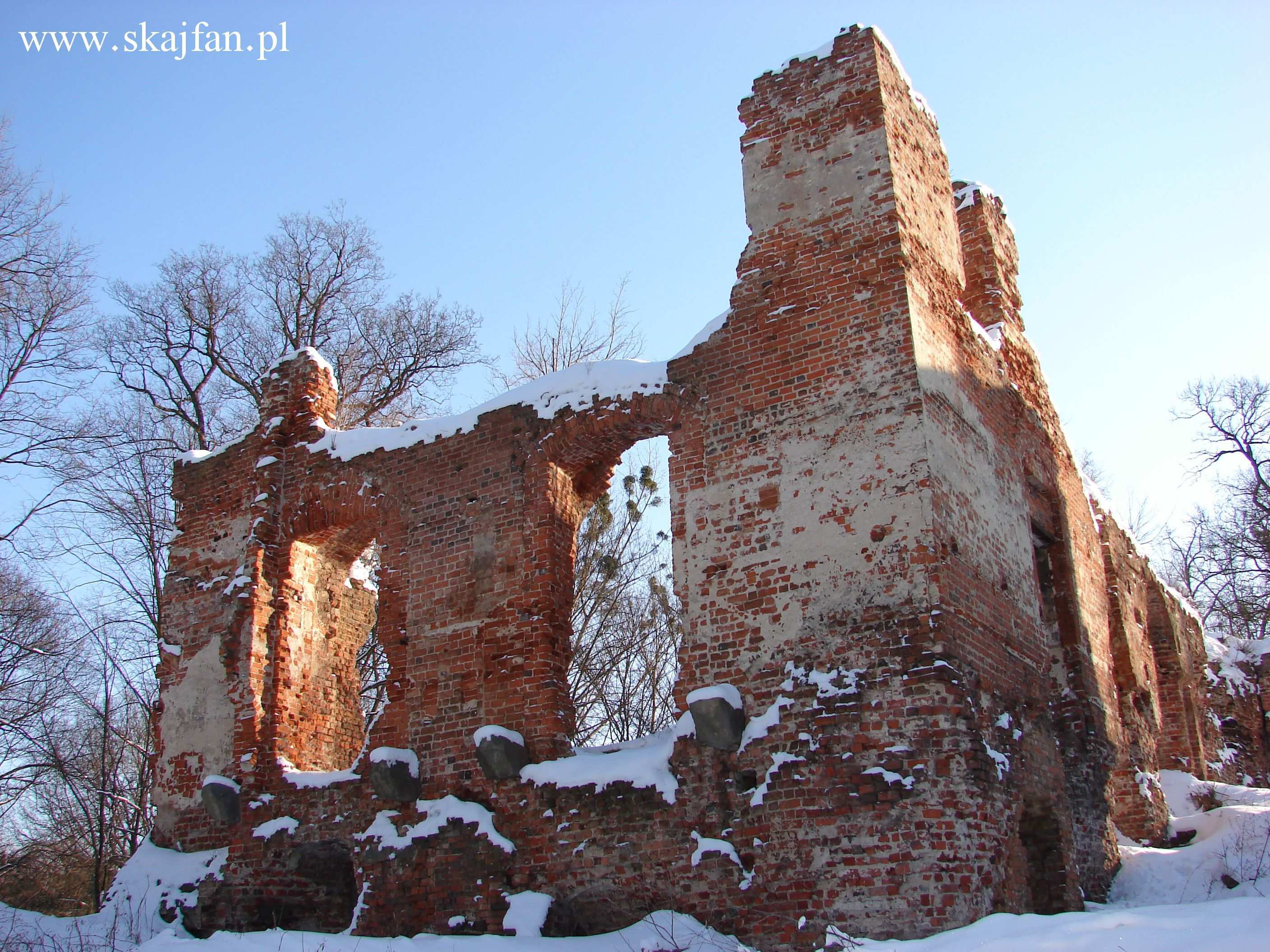 Ruiny zamku w Miliczu